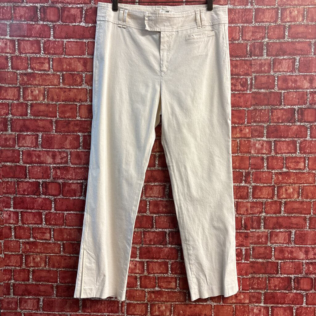 Isabel Marant Tailored Cotton Trousers White Size 42