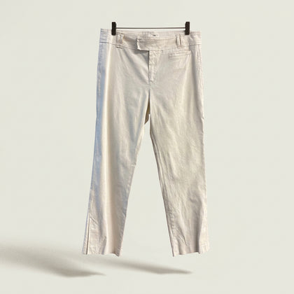 Isabel Marant Tailored Cotton Trousers White Size 42