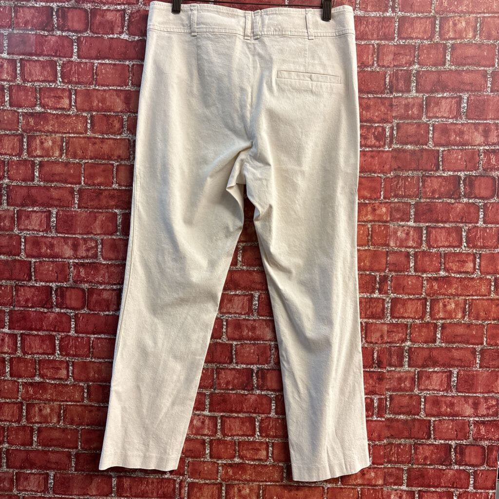 Isabel Marant Tailored Cotton Trousers White Size 42