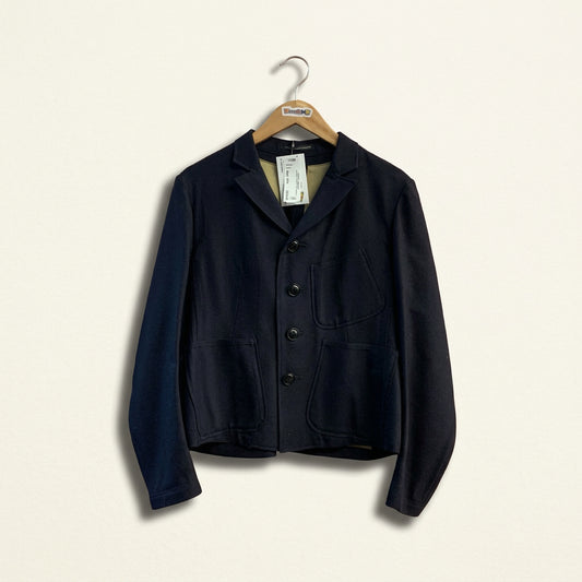 Yohji Yamamoto Y's Collection 1997 Jacket Navy Blue Wool Men’s Size 2