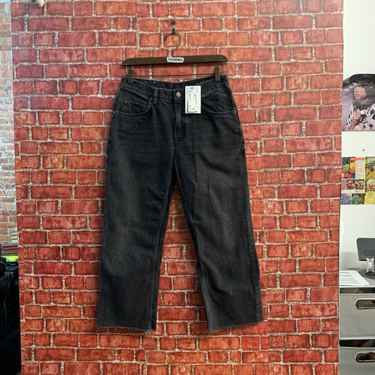 Allsaints Black Cropped Jeans Size 28