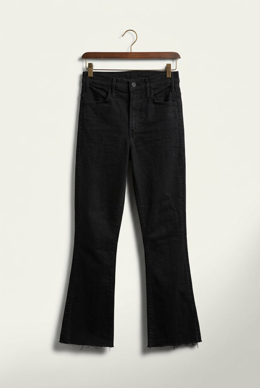 Mother Jeans Hustler Ankle Black Ladies Size 27