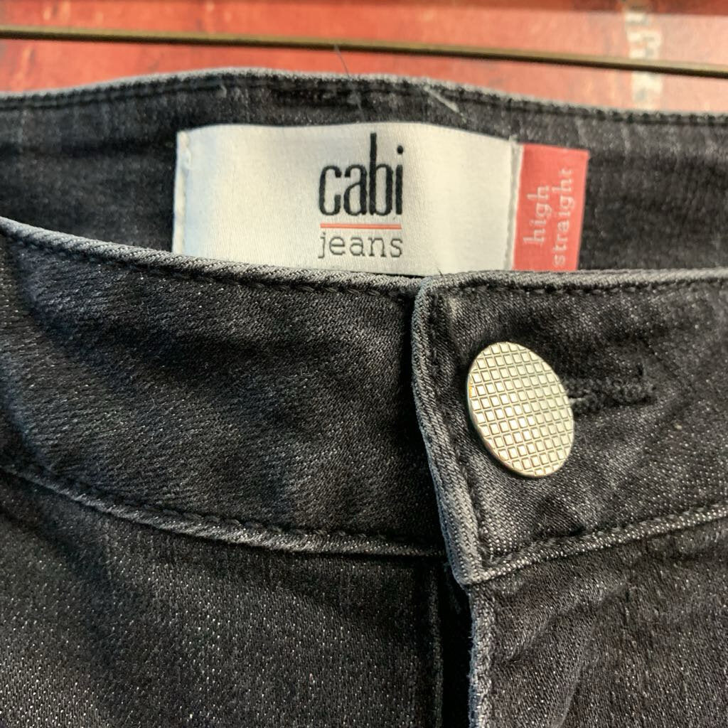Cabi Jeans Slim Black Ladies Size 8