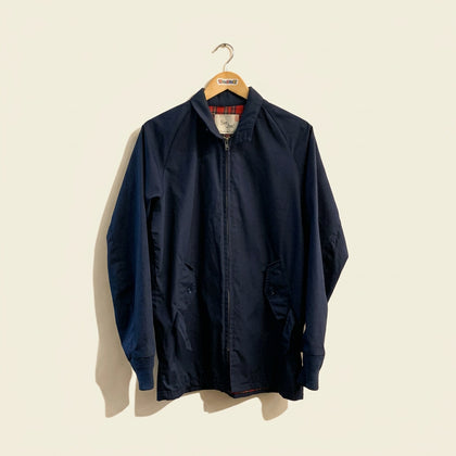 Sir Jac Vintage Jacket Zip Navy Size 38