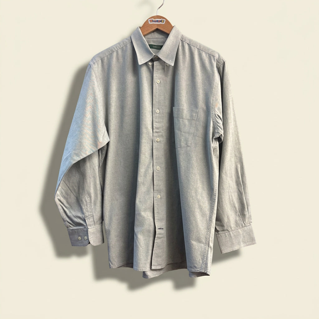 Cardon Grey Button Down Men's Men’s Size L