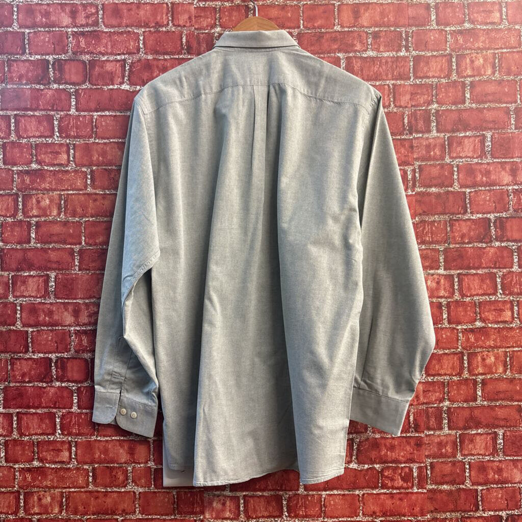 Cardon Grey Button Down Men's Men’s Size L