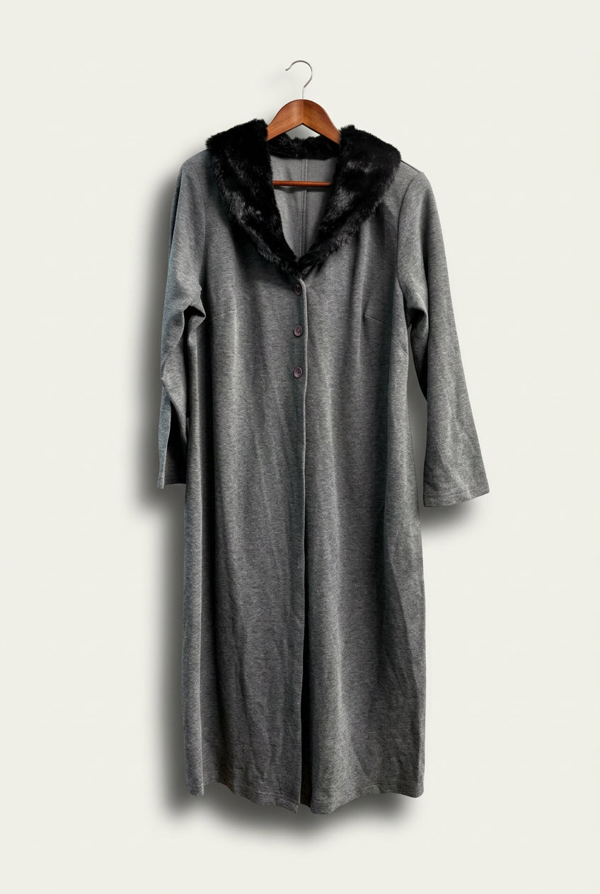 NWT Morningside Designer Collection Grey Coat Ladies Size 22W