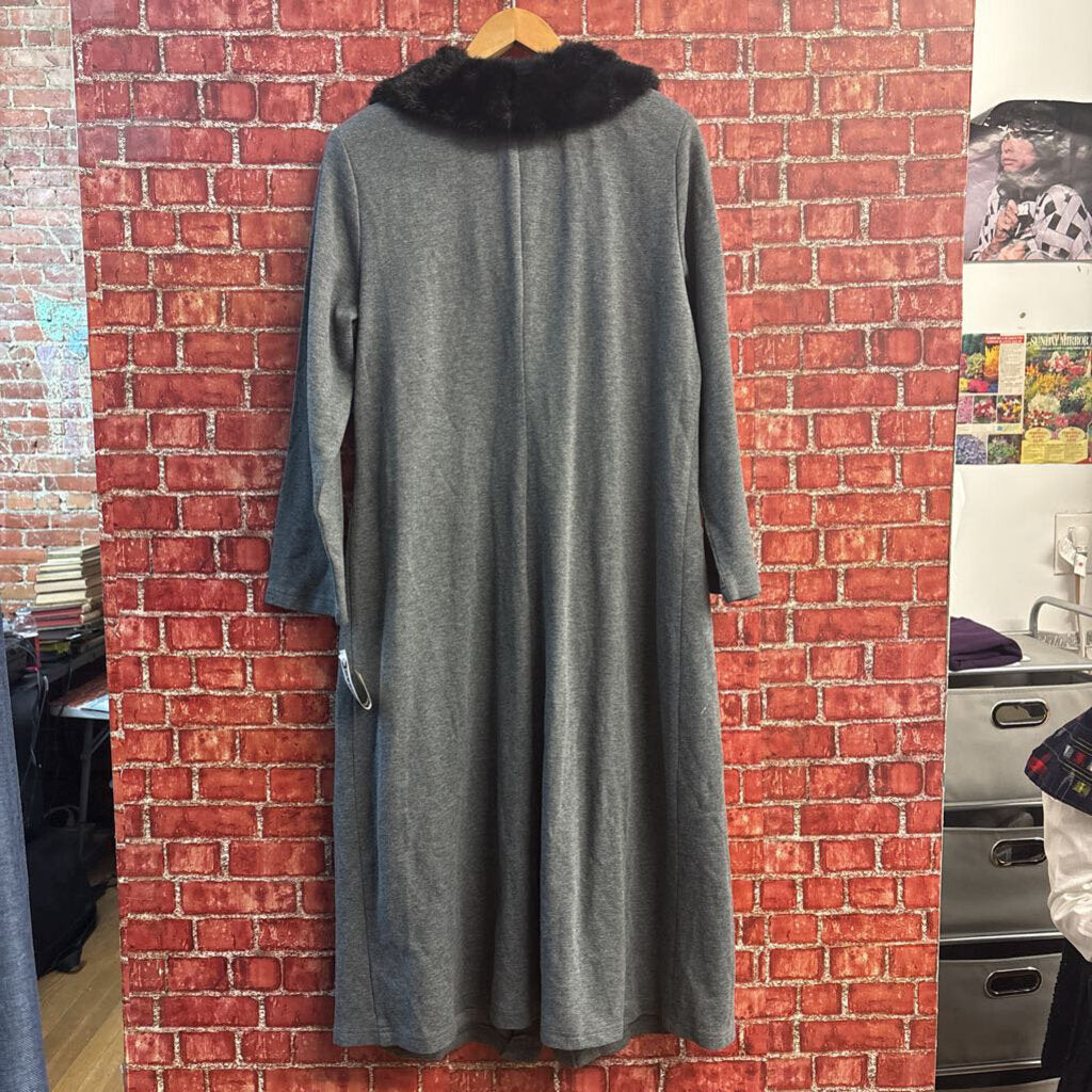NWT Morningside Designer Collection Grey Coat Ladies Size 22W