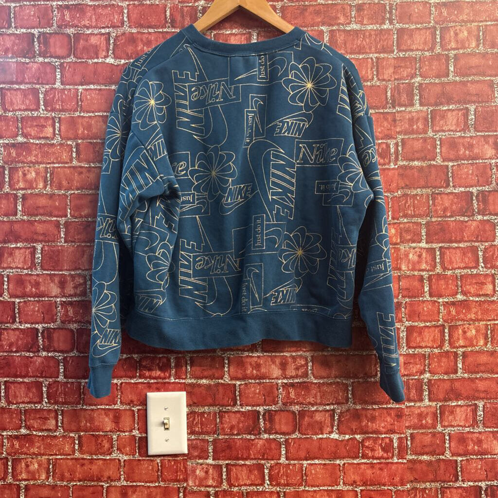 Nike Just Do It Crewneck Sweatshirt Men’s Size M
