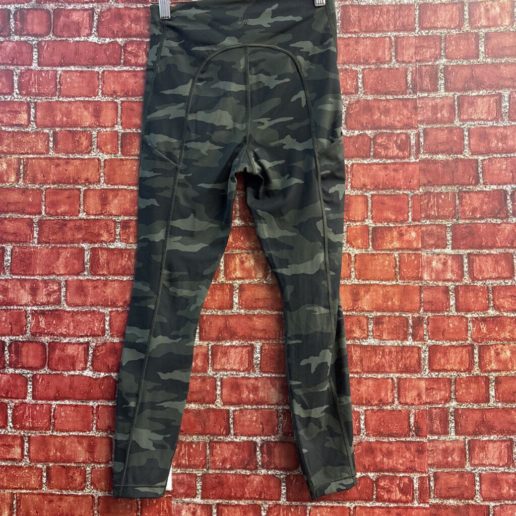 Athleta Green Camo Leggings Ladies Size XS