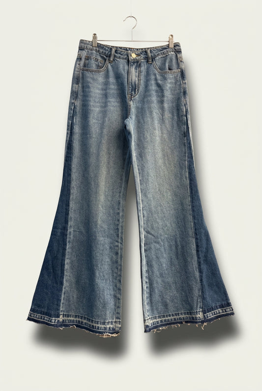 Aaron & Amber Blue Flare Jeans Ladies Size S