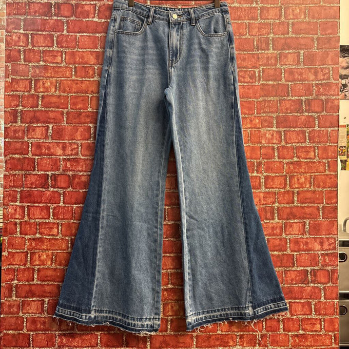 Aaron & Amber Blue Flare Jeans LaDies Size S