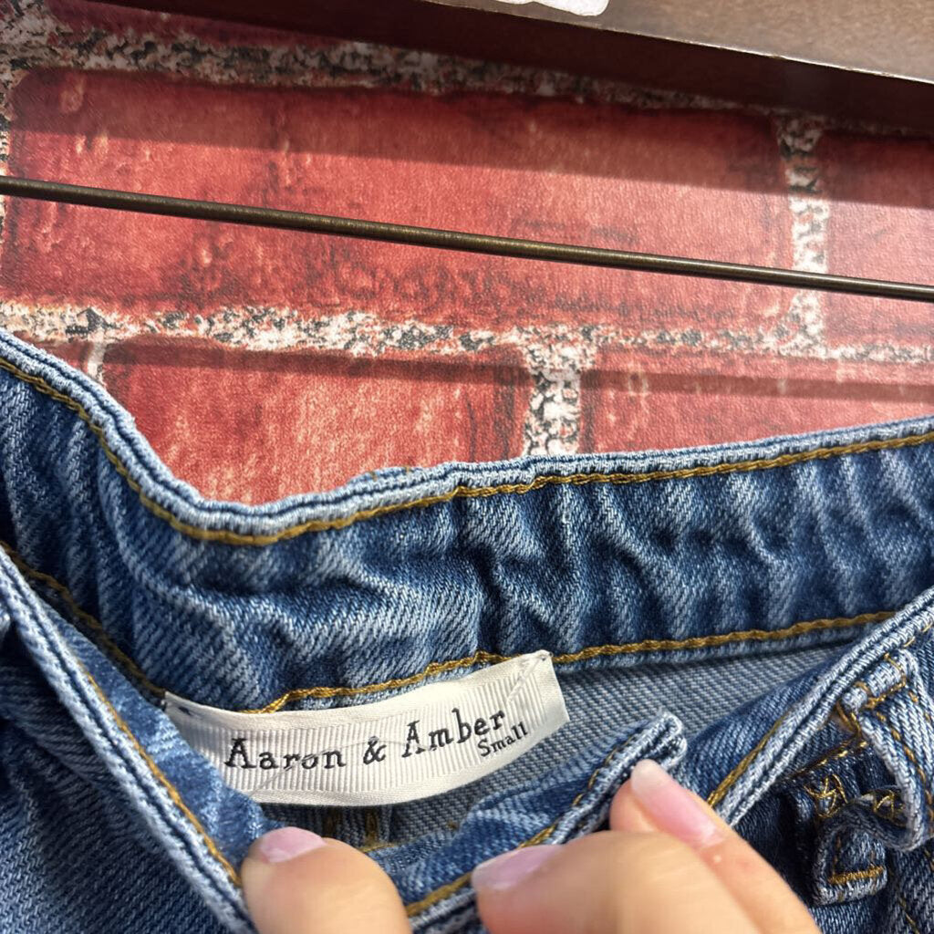 Aaron & Amber Blue Flare Jeans LaDies Size S