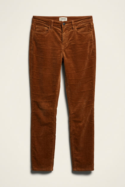 L'agence Brown Slim Fit Pants Ladies Size 27