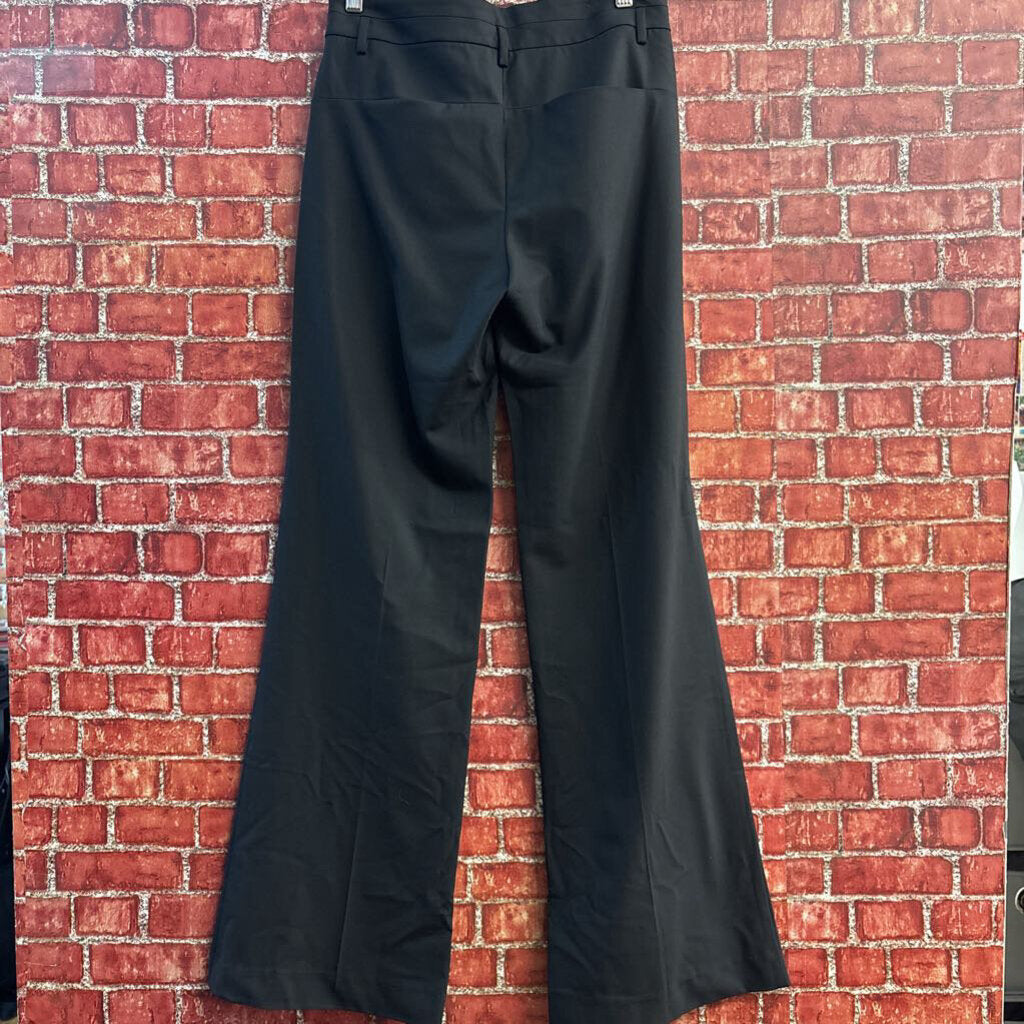 Theory Black Wool Trouser Pants Size 4