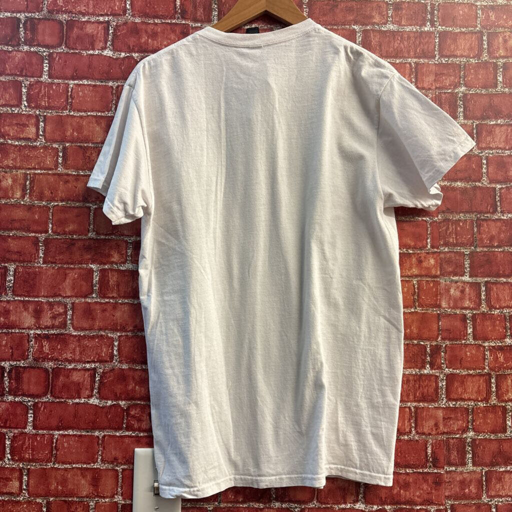 Good Luck Year Of The Rabbit Graphic Tee White Men’s Size M