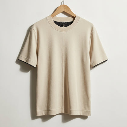 COS Beige Layered Tee Men’s Size L