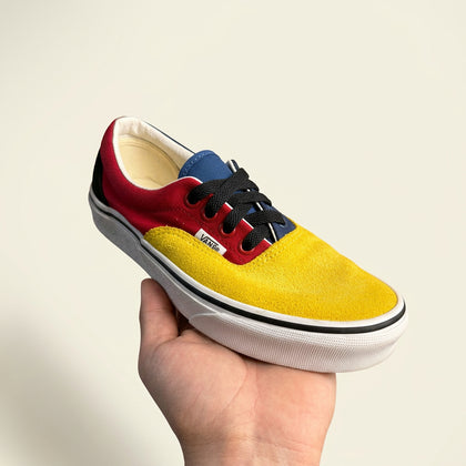 Vans Suede Color Block Multi Color Sneakers Size 6L