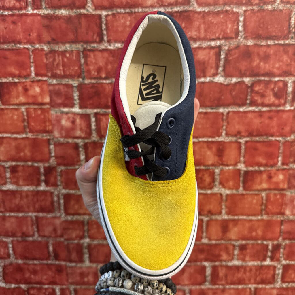 Vans Suede Color Block Multi Color Sneakers Size 6L
