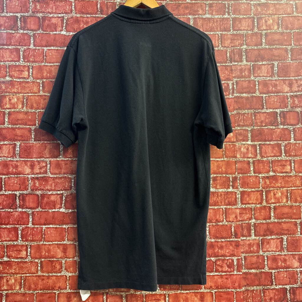 Polo Ralph Lauren Short-Sleeve Mesh Polo T-Shirt Black Size L