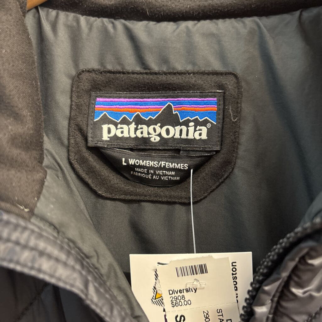 Patagonia Midlength Puffer Jacket Black Size L