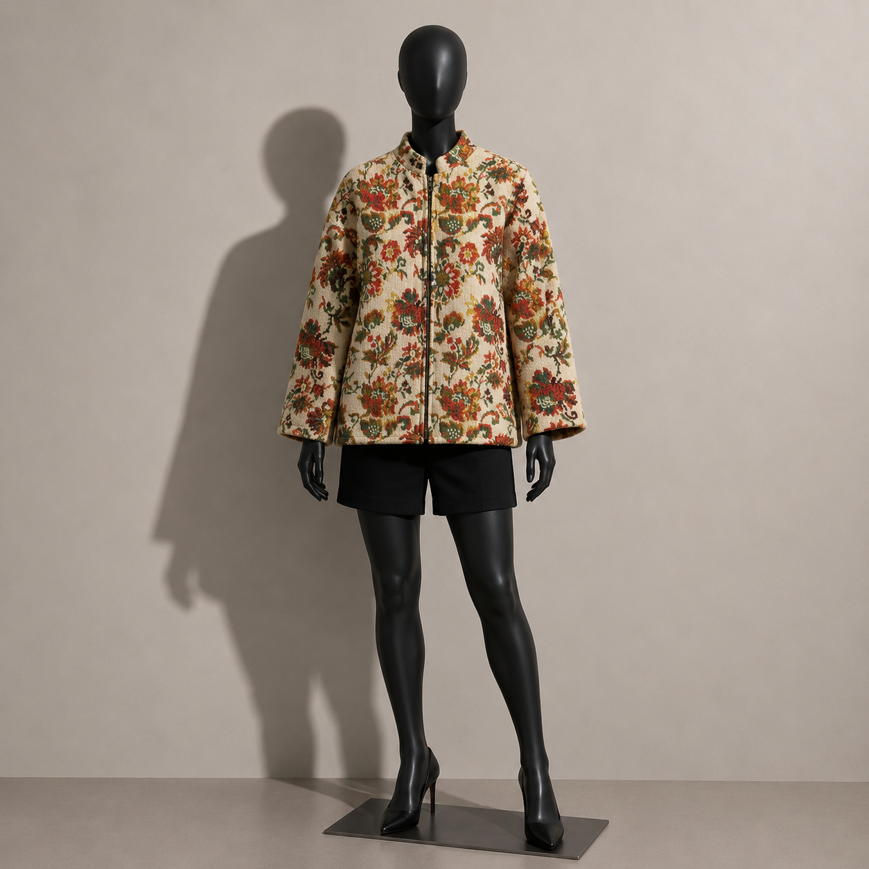 Vintage Profile Ski Wear Tapestry Jacket Size M