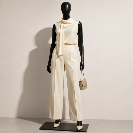 Joseph Beige Tank Top Minimalist Ladies Size 40