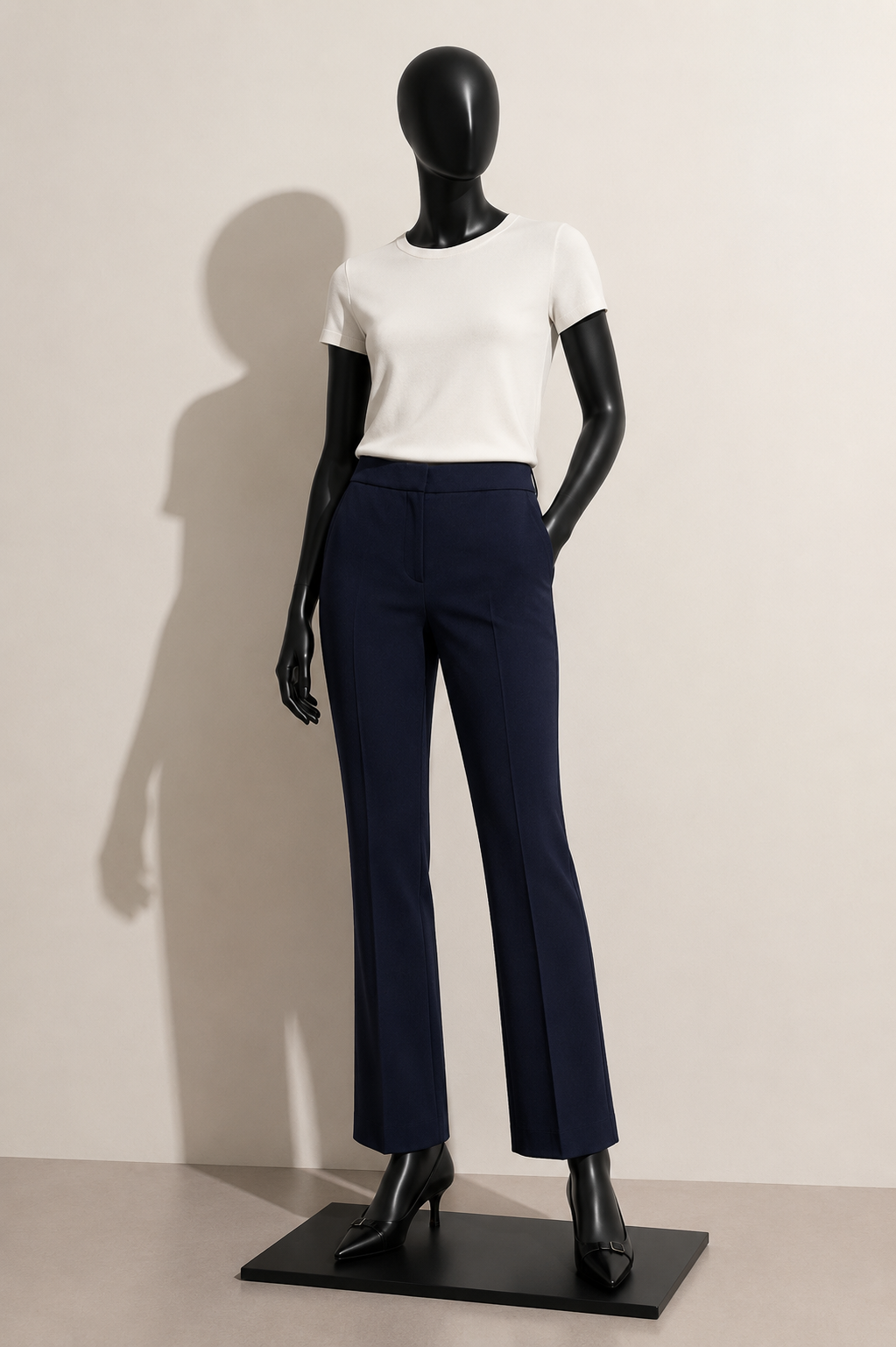 Helmut Lang Trousers Black Ladies Size 2