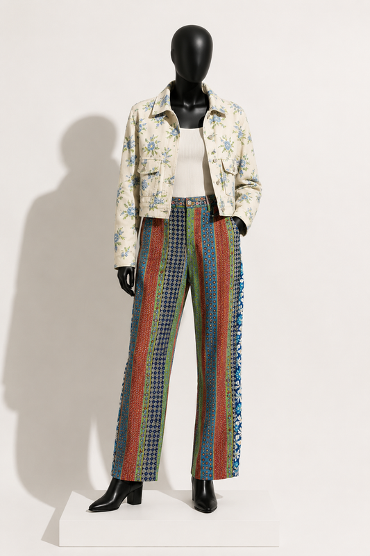 FWK by Engineered Garments Pants Multi Pattern Multi Colored Ladies Size 0