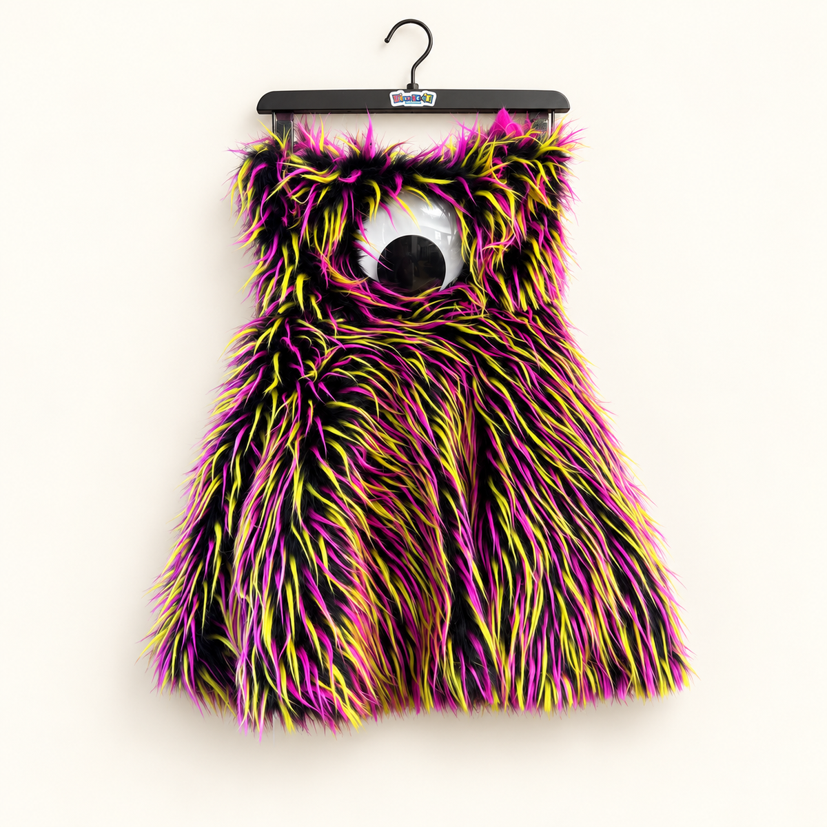 devowevo eyeball dress on off-white background